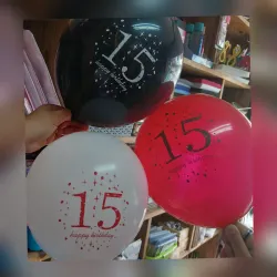 Globos de latex para 15