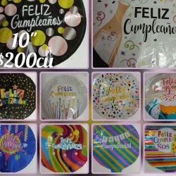 Globos metalicos Feliz Cumpleaños 