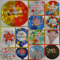 Globos metalizados 10" 