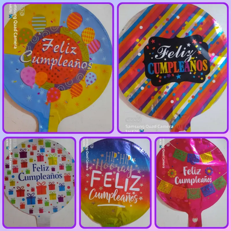 Globos metalizados 10" 