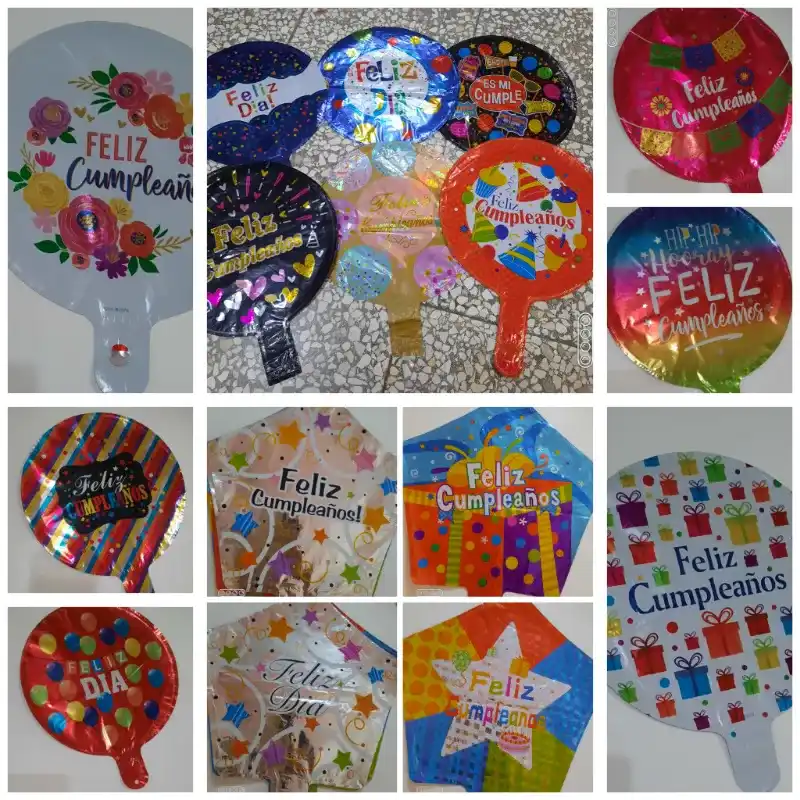 Globos metalizados 10" 