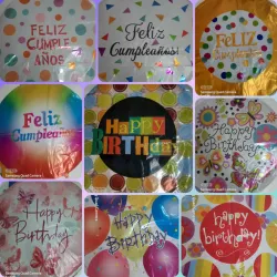 Globos para cumpleaños 