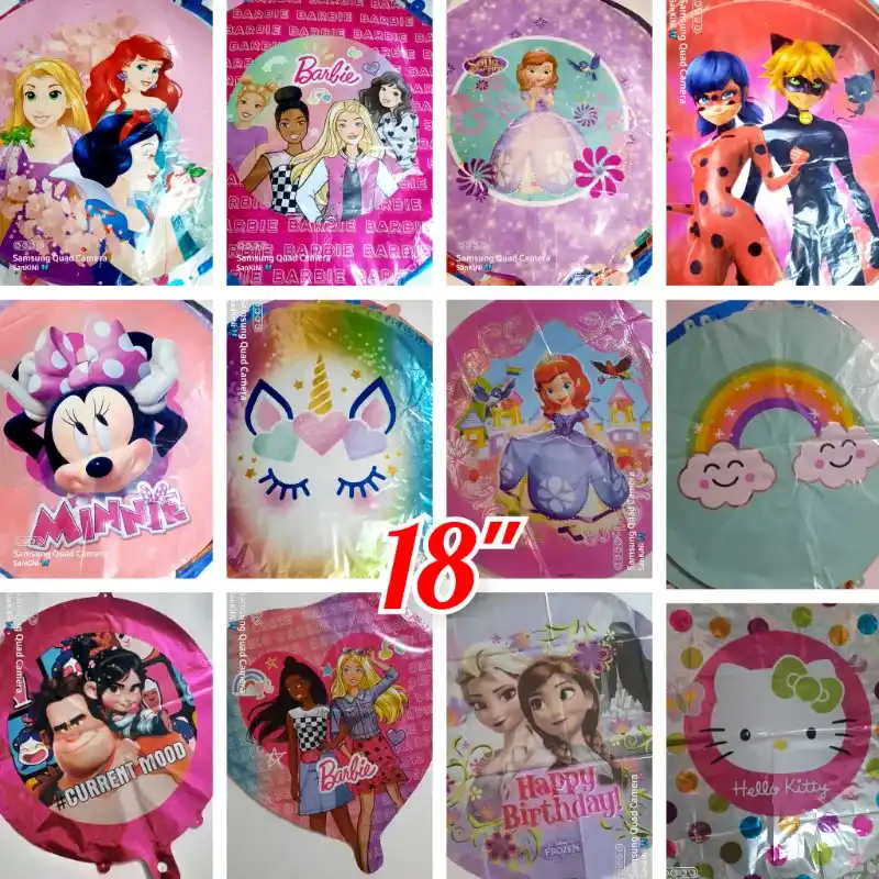 Globos tematicos sueltos
