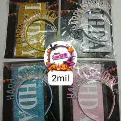 Juego de cintillo y banda 