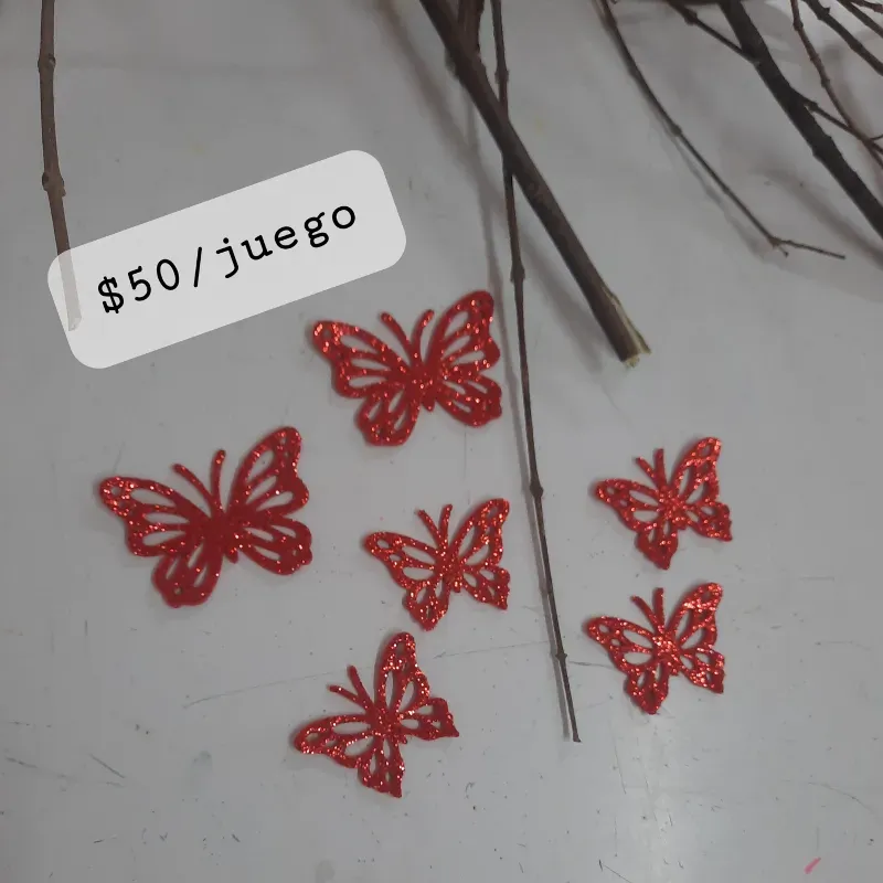 Juego de mariposas pequeño