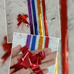 Lazos magicos medianos metalizados 