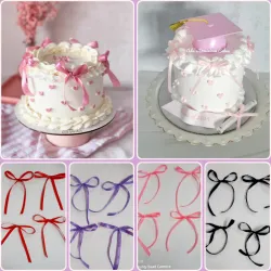 Lazos para cake coquette 