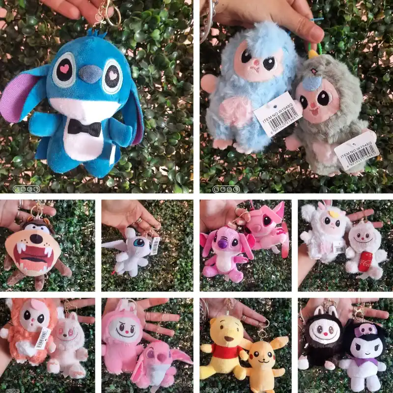 Llaveros de peluche