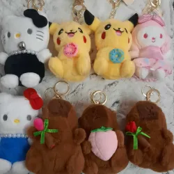 Llaveros de peluche