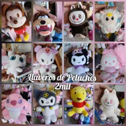 Llaveros de peluche