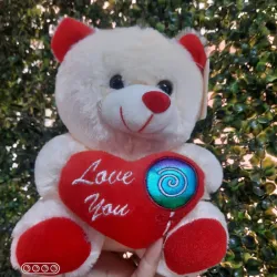 Osito de peluche rojo