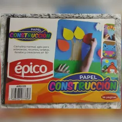 Papel de construcción...hojas de colores