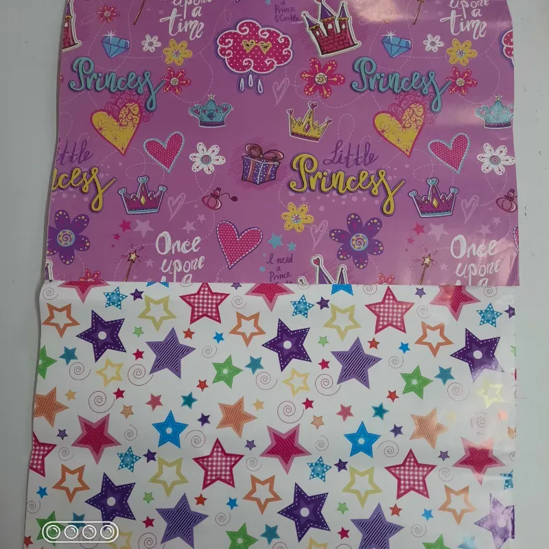 Papel regalo estampado