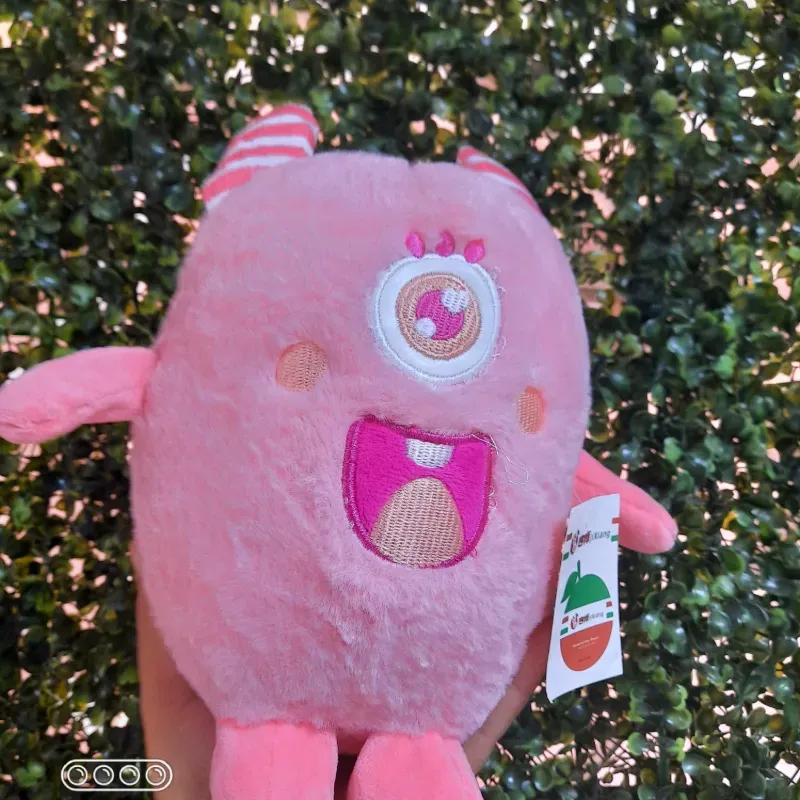 peluche monster rosado