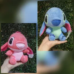 Peluches de Stitch y Angela