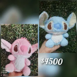 Peluches Stitch y Angela