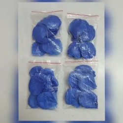 Pétalos artificiales Azul 100u