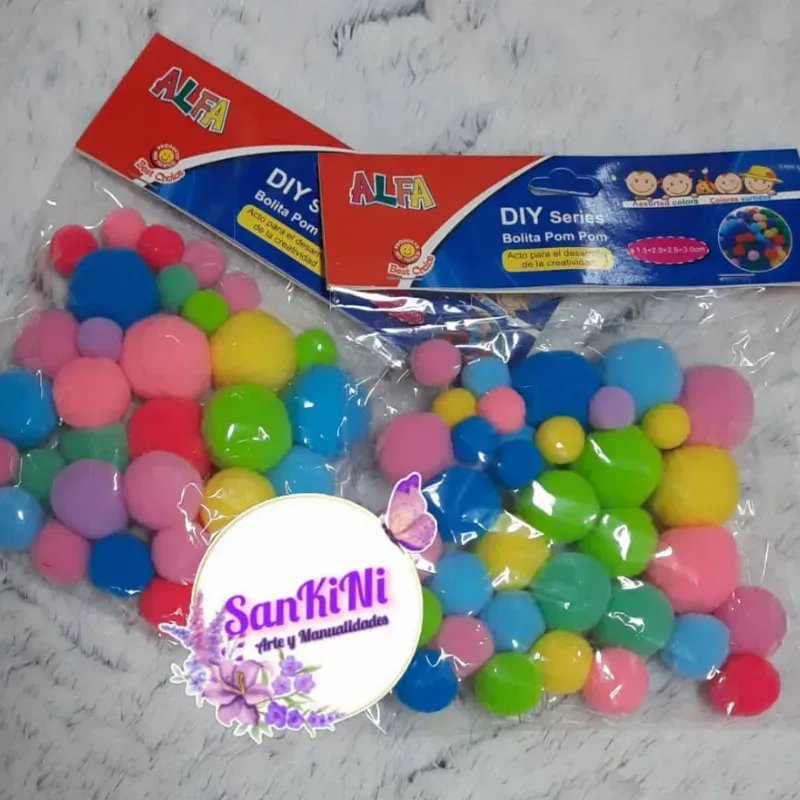 Pqt de pompones 