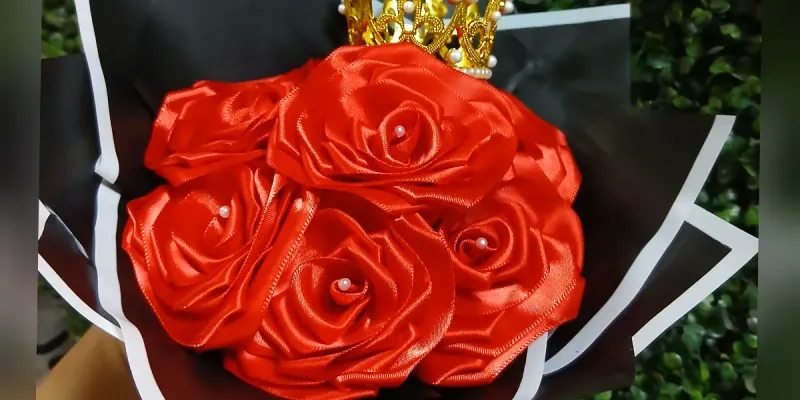 Ramo de 7 Rosas eternas Rojas