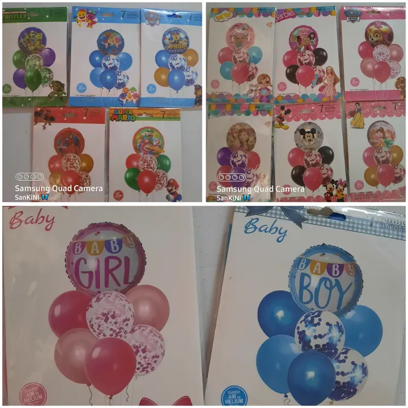 Set de globos pequeños 