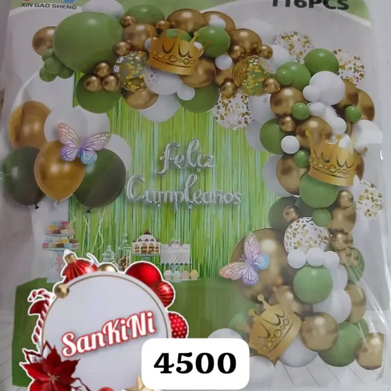 Set decorativos + de 100piezas 