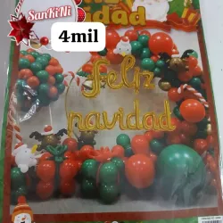 Set decorativos para Navidad 