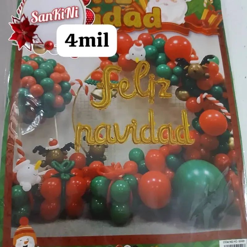 Set decorativos para Navidad 