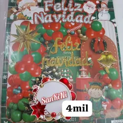 Set decorativos para Navidad 