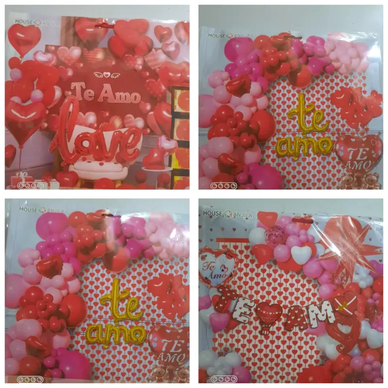 sets decorativos grandes para San Valentin 