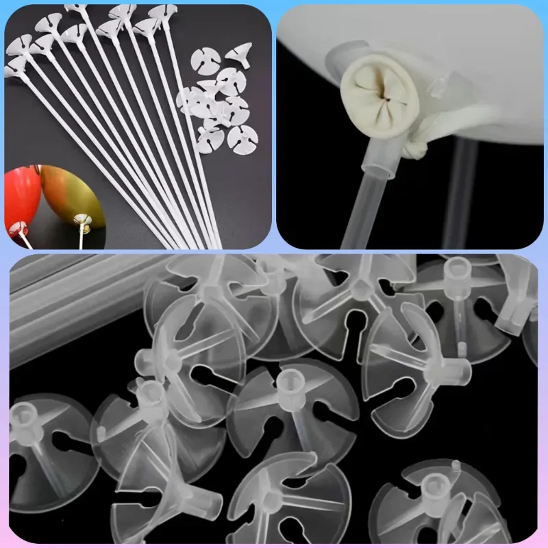 Soportes transparentes para globos 