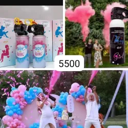 Spray de humo para descubrir sexo del bb