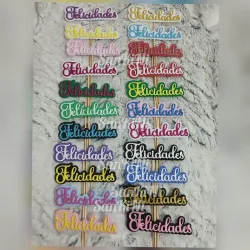 Toppers de Felicidades