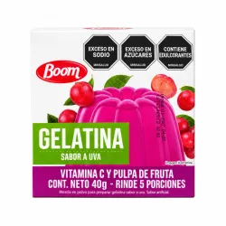 GELATINA EN POLVO [BOOM] 40 G
