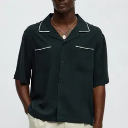 Camisa Estolo pijama old money