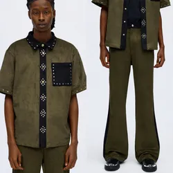 Conjunto de Camisa y Pantaloneta semi formal