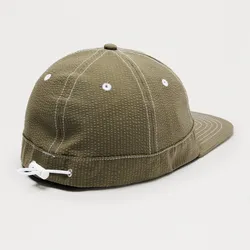 Gorra verde olivo ajustable