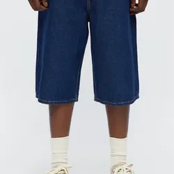 Jorts de Mezclilla Plane