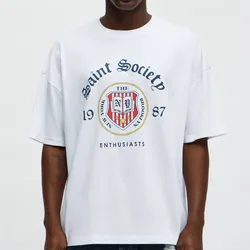 Pullover Blanco estampado Saint Society