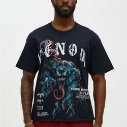 Pullover con Estampado de Venom