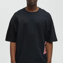 Pullover Negro Estampado lateral Blessed