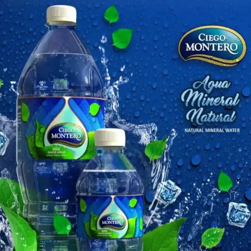 Agua mineral nacional 
