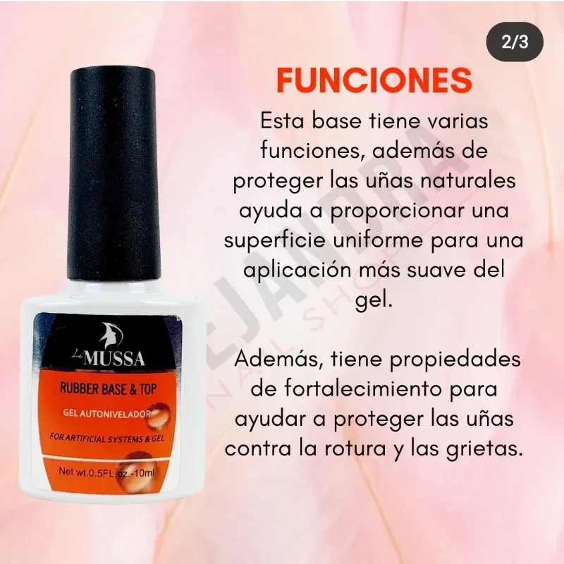 Base rubber & Top 2 en 1