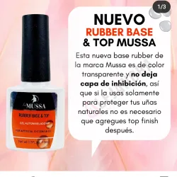 Base rubber transparente 