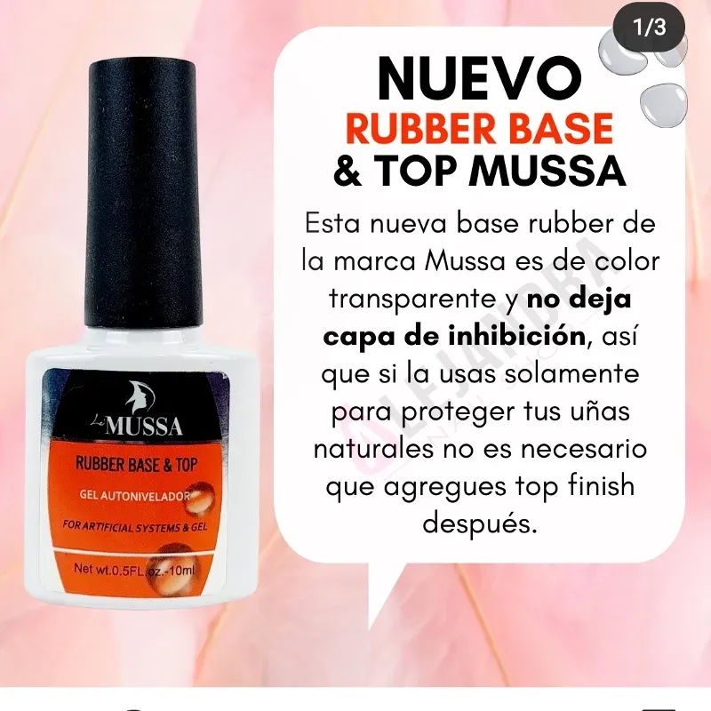 Base rubber transparente 