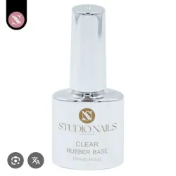 Base rubber transparente Studio Nails