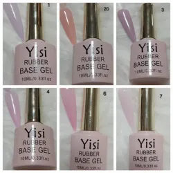 Base rubber YISI de color