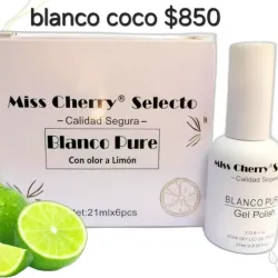 Esmalte Blanco coco 