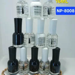 Brillo natural, blanco y negro