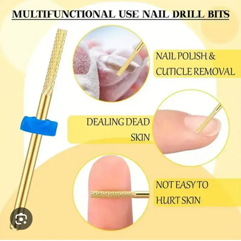 Broca de carburo banda azul