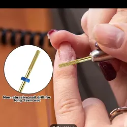 Broca de carburo banda azul